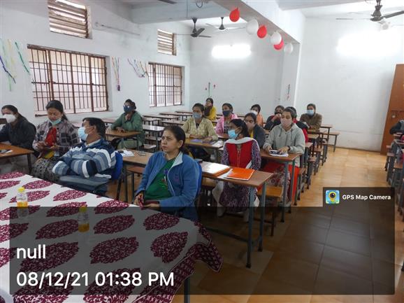 14-01-2022 - Guest Lecture on Law on Sexual Harassment at workplace