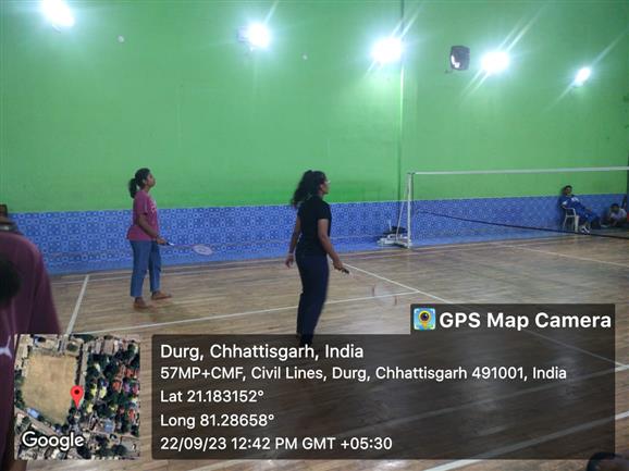 Sector -level girls badminton