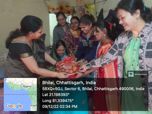 Women cell and Sai College employee welfare Association nutritious food distribution program