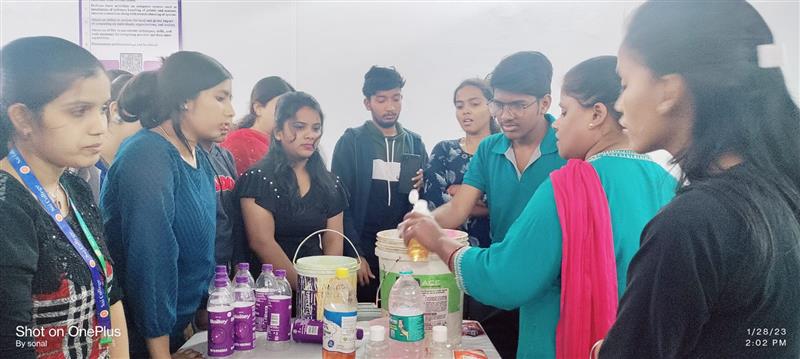 Workshop on liquid soap and phenyl making Organised by Sai kalakriti kendra